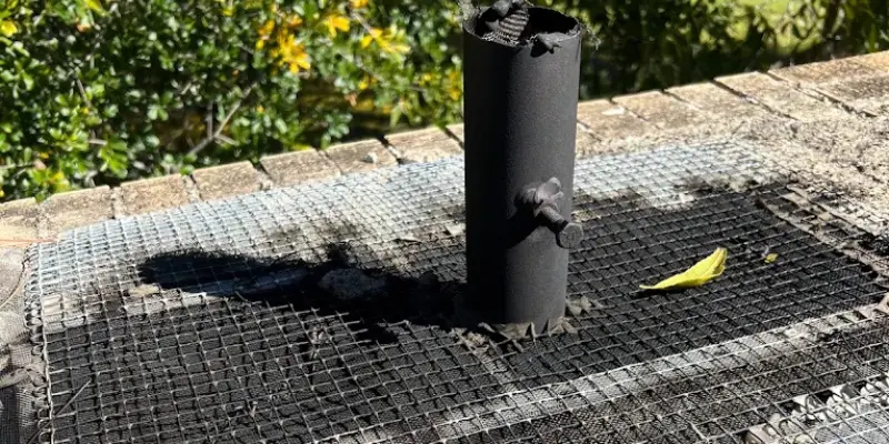 chimney cleaning in winter